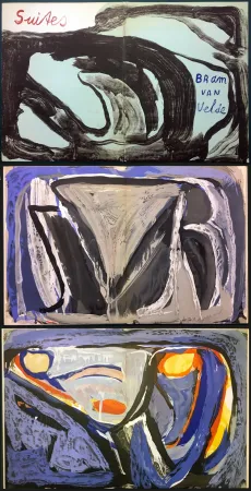 Geïllustreerd Boek Van Velde - 7 Lithographies pour le Catalogue Galerie Krugier n°1 (1962)