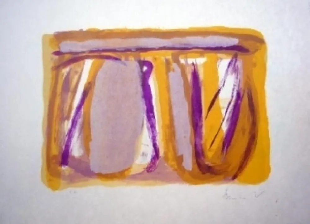 Lithografie Van Velde - Apaisement