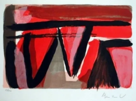 Lithografie Van Velde - Braises