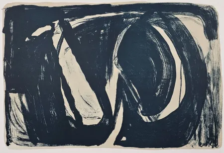 Lithografie Van Velde - Chinese Magician