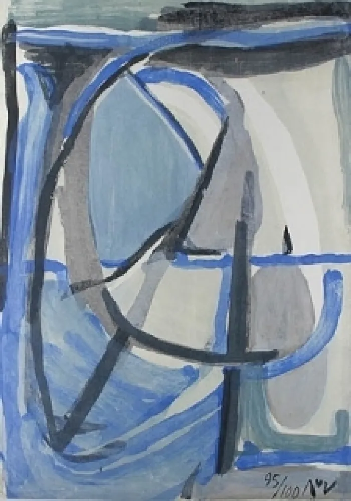 Lithografie Van Velde - Clarté