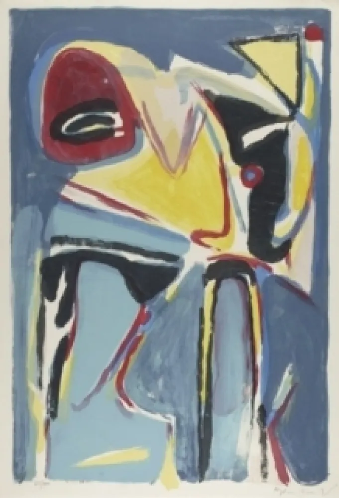 Lithografie Van Velde - Composition 279