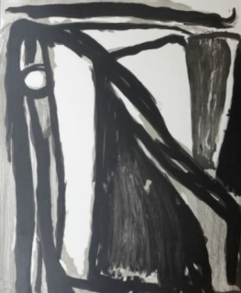 Lithografie Van Velde - Décantement