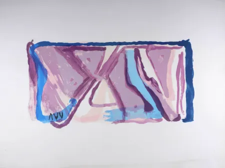 Lithografie Van Velde - La Joie, 1979