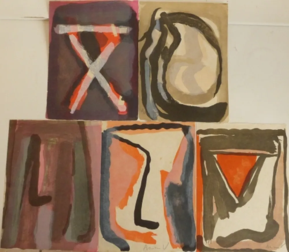 Geïllustreerd Boek Van Velde - L'envers