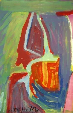 Lithografie Van Velde - Libération