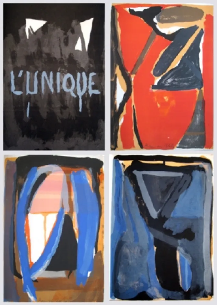 Geïllustreerd Boek Van Velde - L'unique