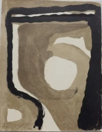 Lithografie Van Velde - Mason, 198