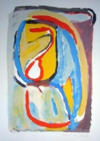 Lithografie Van Velde - Matin