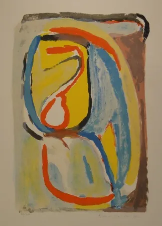 Lithografie Van Velde - Matin / Morning