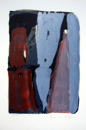 Lithografie Van Velde - Mp 100