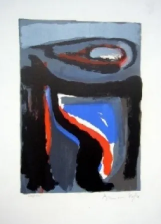 Lithografie Van Velde - MP 110