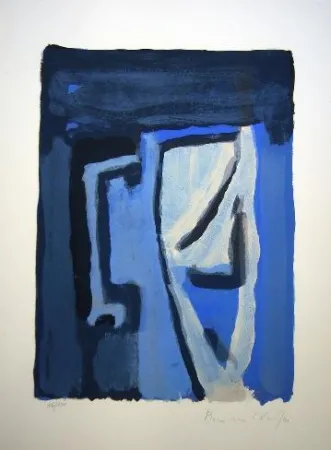 Lithografie Van Velde - MP 111