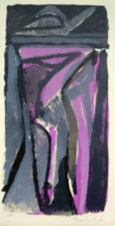 Lithografie Van Velde - MP 114