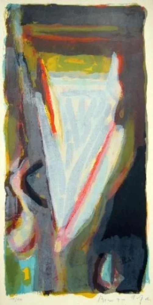 Lithografie Van Velde - MP 115