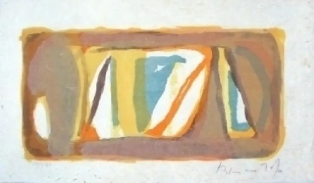 Lithografie Van Velde - MP 118