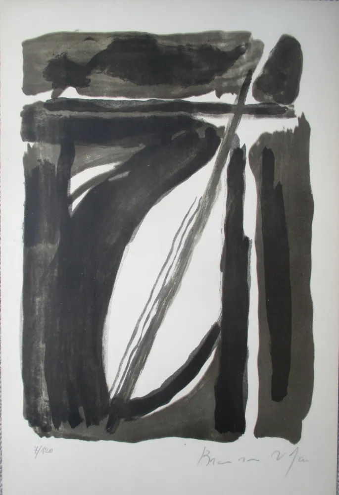 Lithografie Van Velde - M&P 124