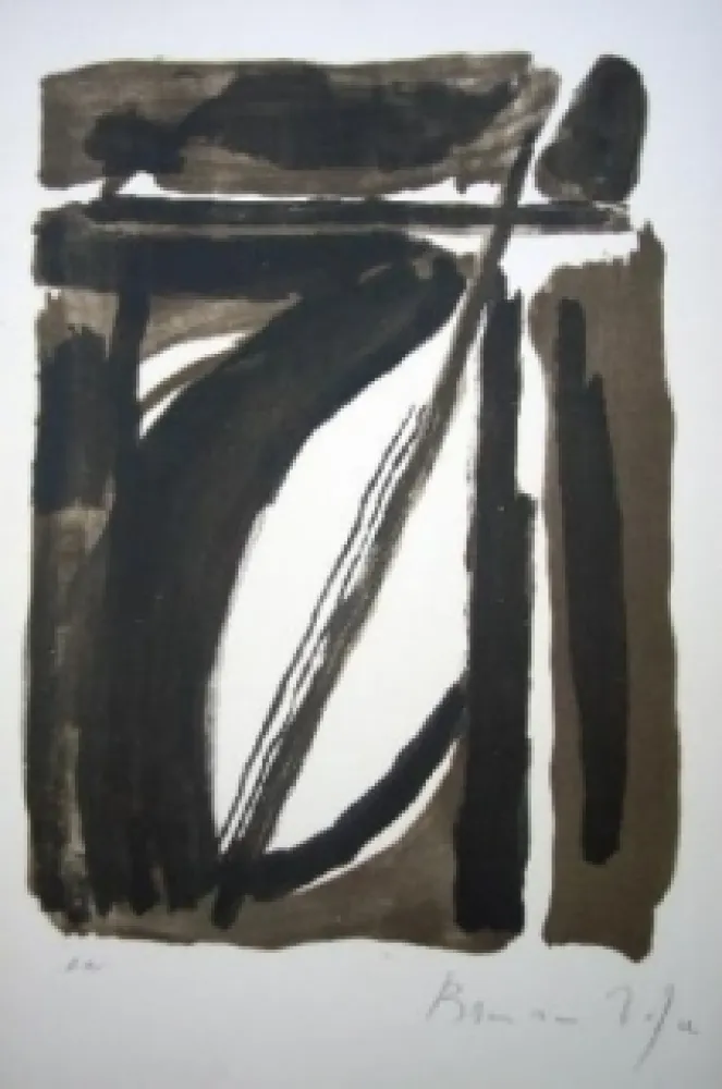 Lithografie Van Velde - MP 124