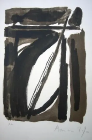 Lithografie Van Velde - MP 124