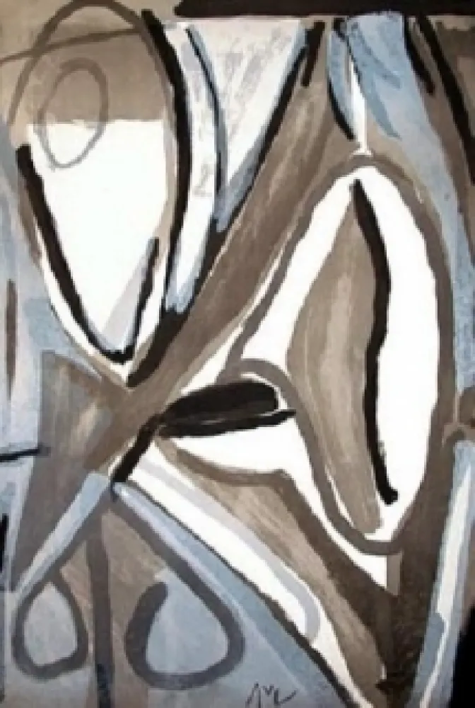 Lithografie Van Velde - MP 153