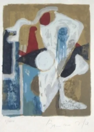 Lithografie Van Velde - MP 154