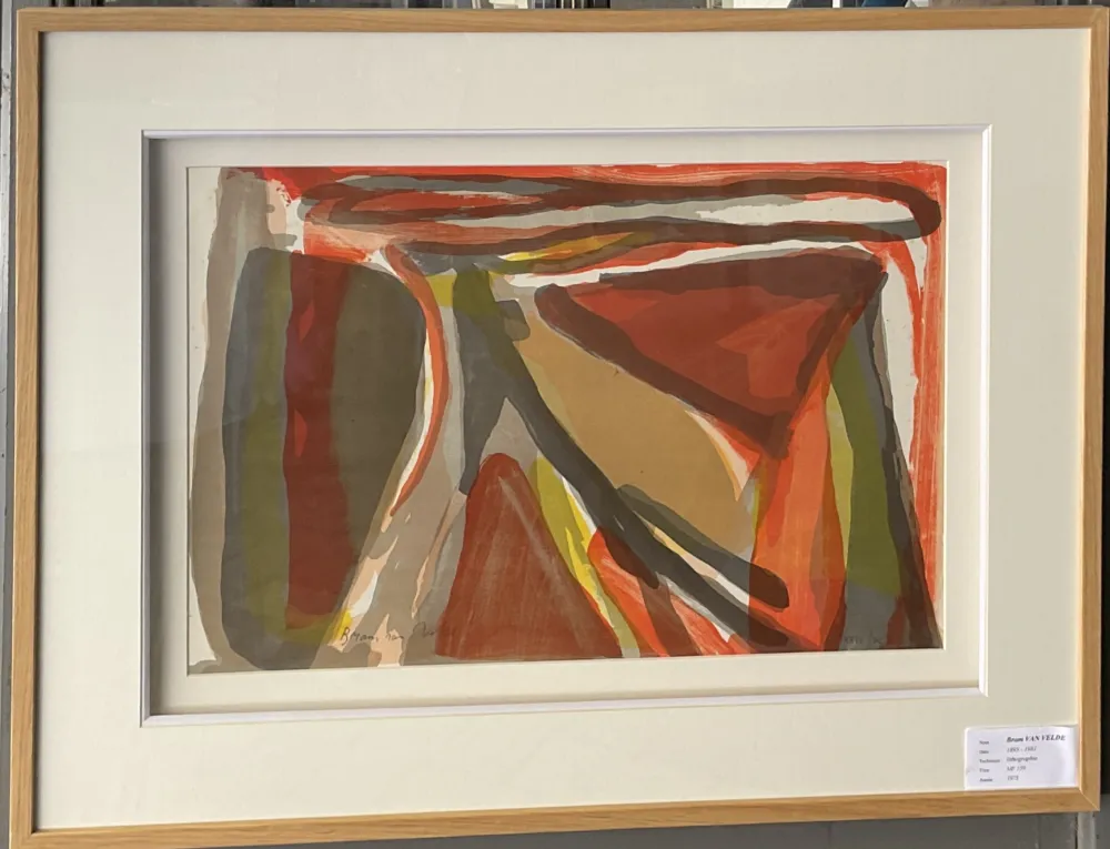 Lithografie Van Velde - MP 159