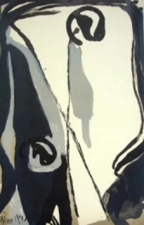 Lithografie Van Velde - MP 164