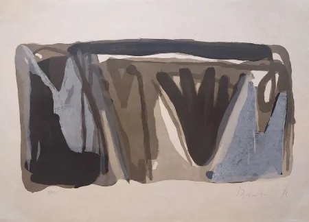 Lithografie Van Velde - MP 171