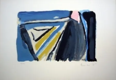 Lithografie Van Velde - MP 179