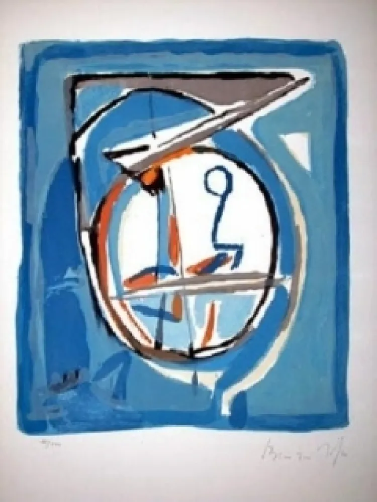 Lithografie Van Velde - MP 181