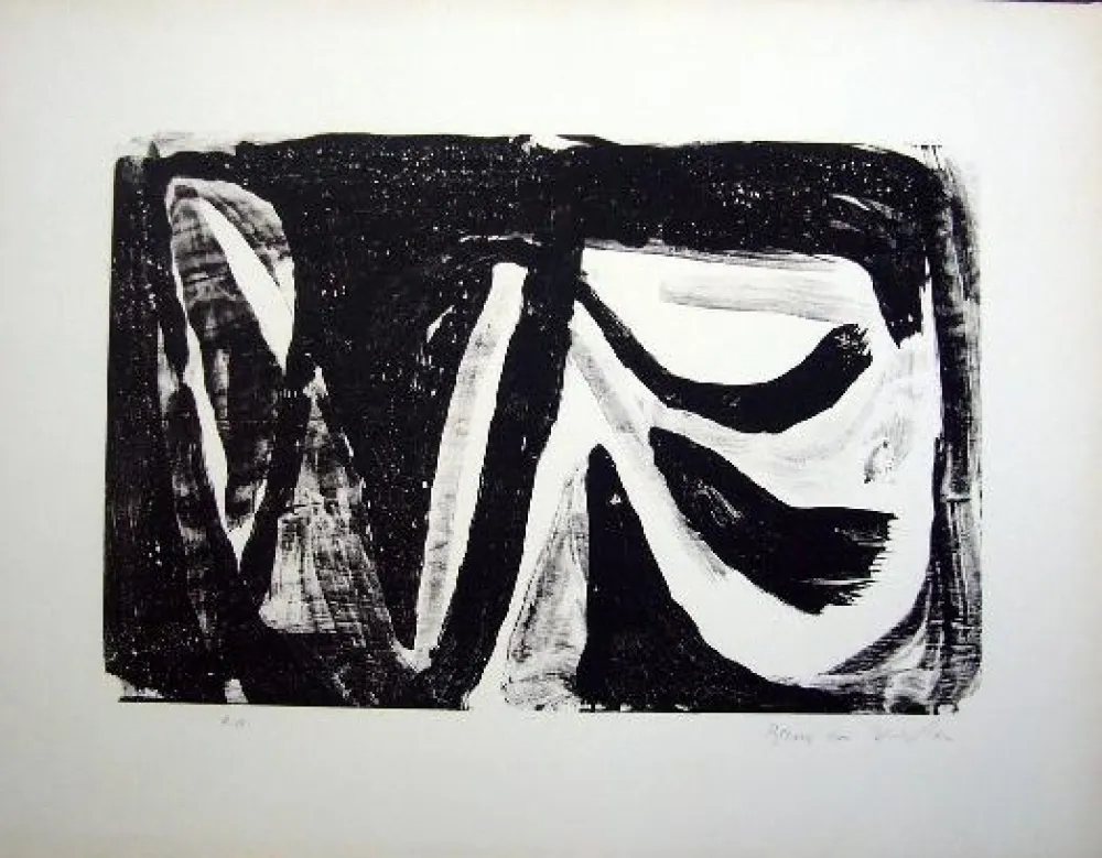 Lithografie Van Velde - MP 20