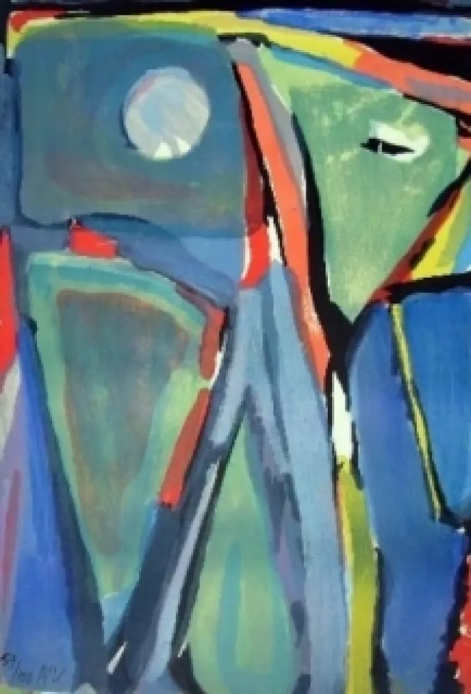 Lithografie Van Velde - MP 200