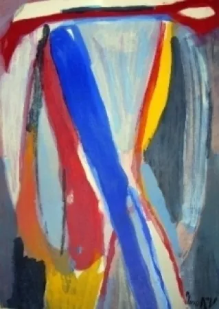 Lithografie Van Velde - MP 204