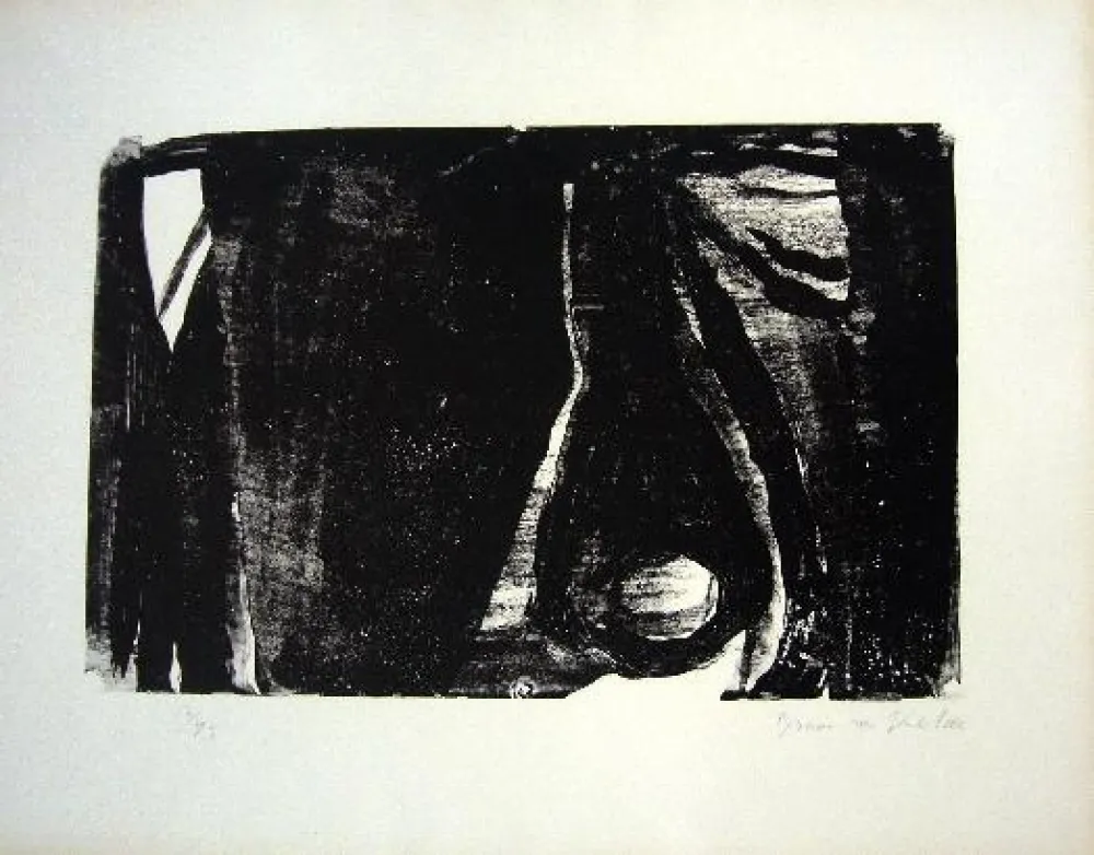 Lithografie Van Velde - MP 21