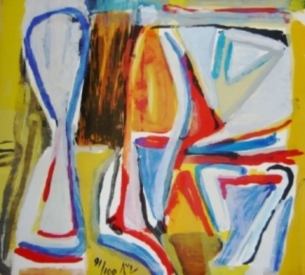 Lithografie Van Velde - MP 223