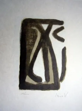 Lithografie Van Velde - MP 230