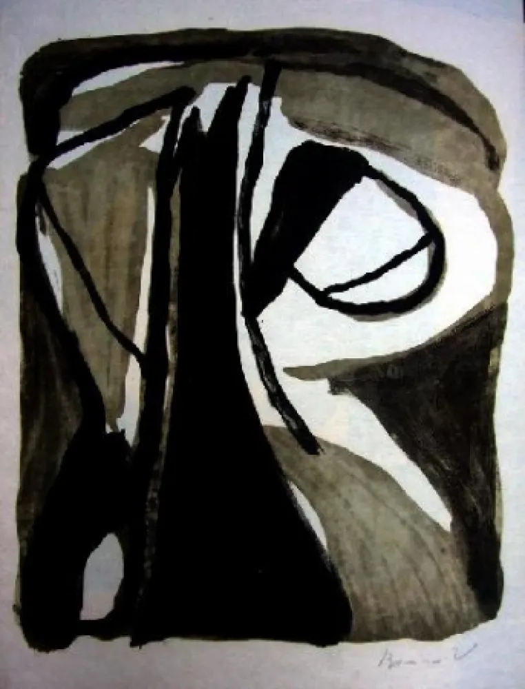 Lithografie Van Velde - MP 244 bis