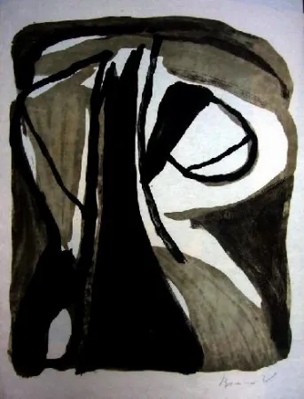 Lithografie Van Velde - MP 244 bis