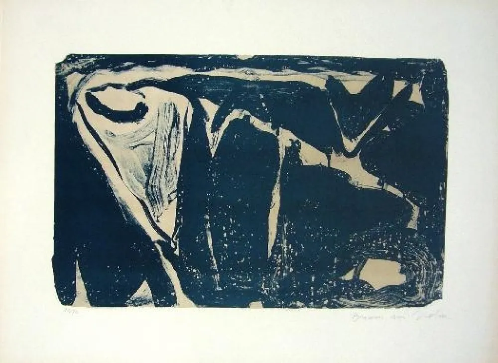 Lithografie Van Velde - MP 25