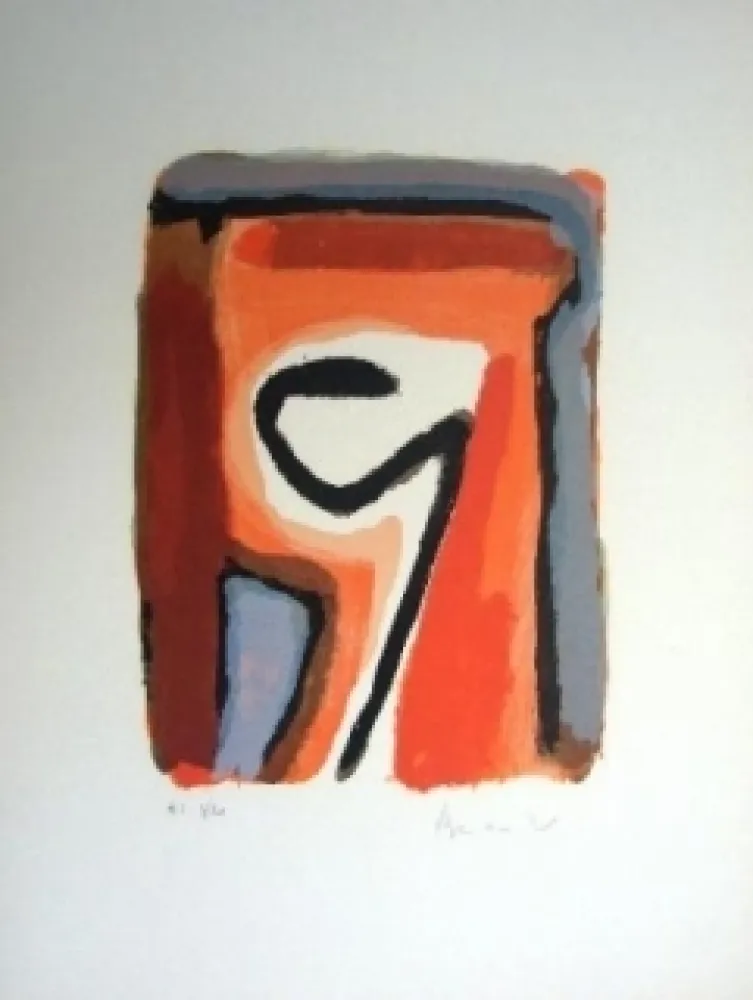 Lithografie Van Velde - MP 264