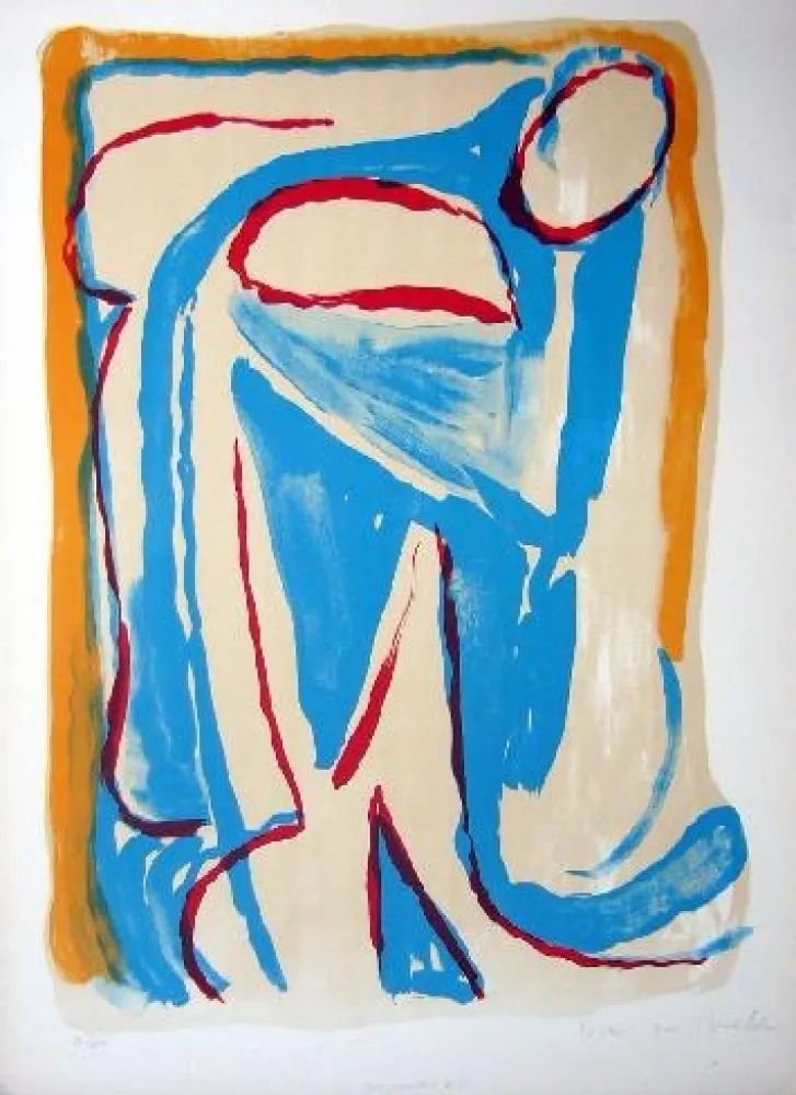 Lithografie Van Velde - MP 29