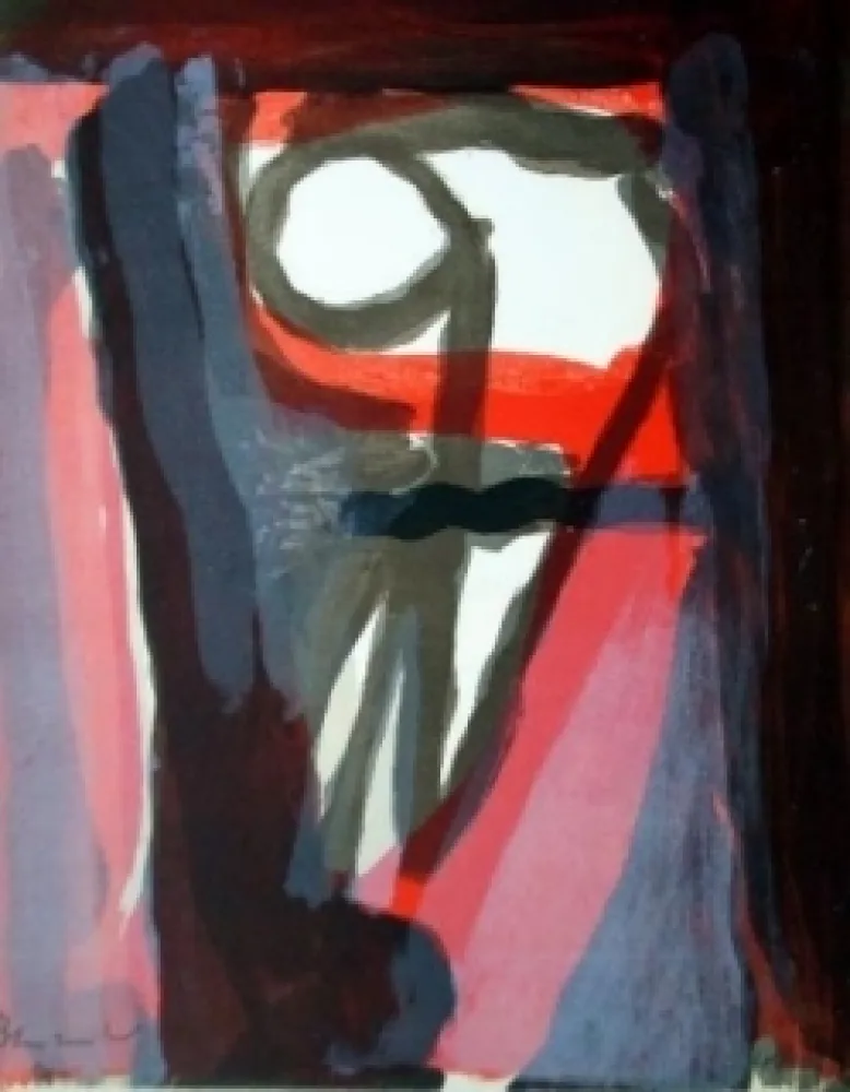 Lithografie Van Velde - MP 293