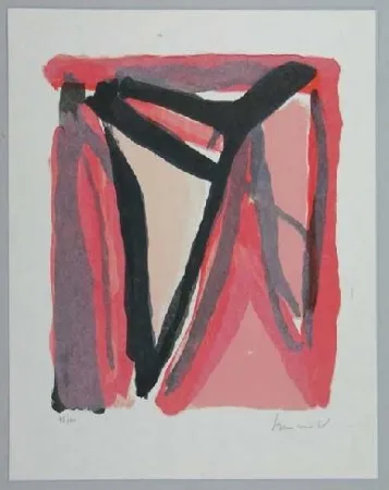 Lithografie Van Velde - MP 294