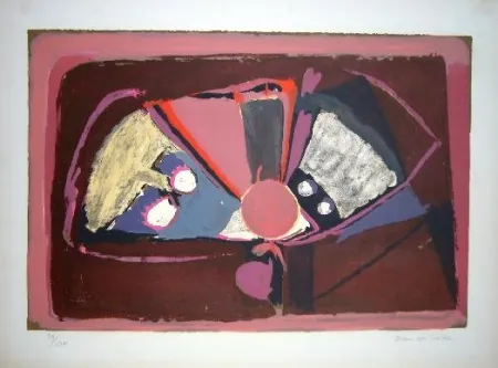 Lithografie Van Velde - MP 3