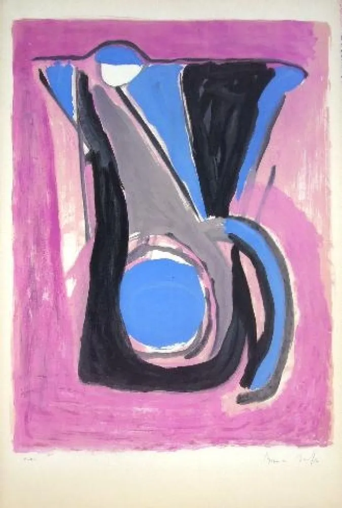 Lithografie Van Velde - MP 30