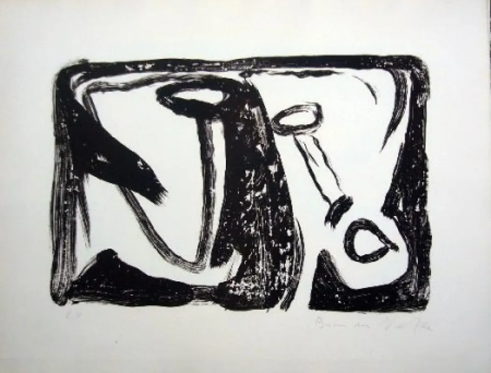 Lithografie Van Velde - MP 31