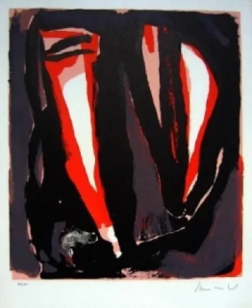 Lithografie Van Velde - MP 311