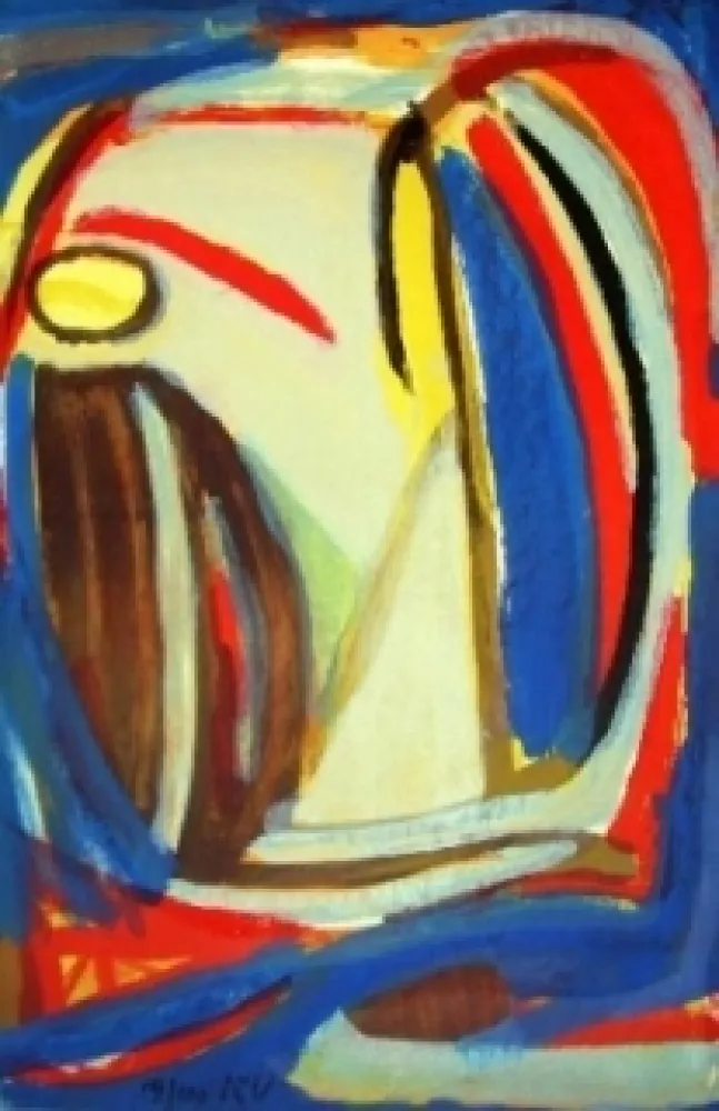 Lithografie Van Velde - MP 337