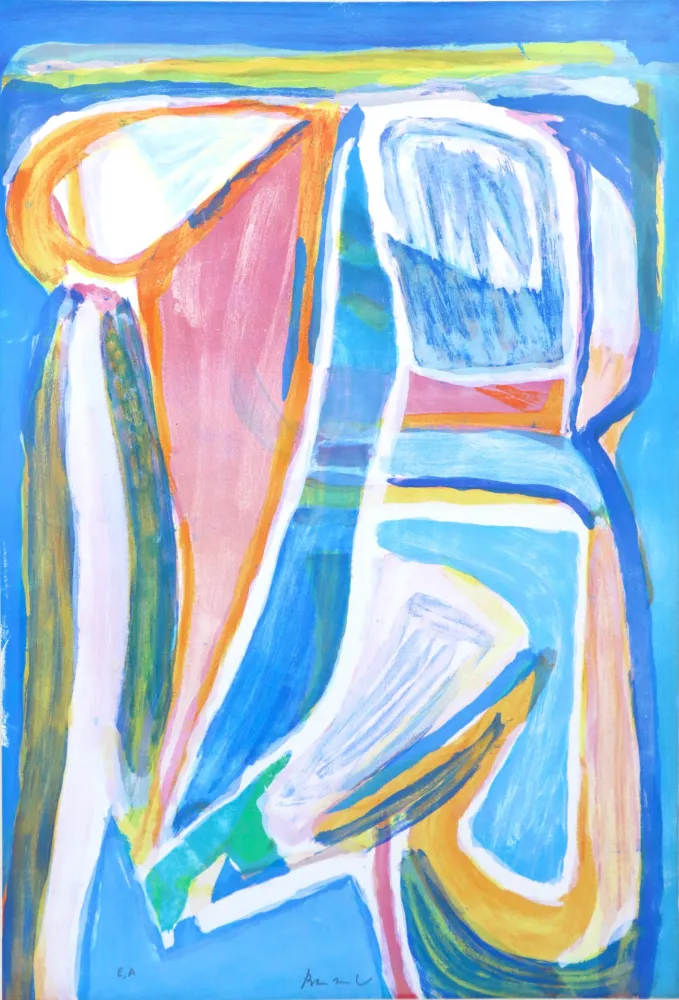 Lithografie Van Velde - MP 340