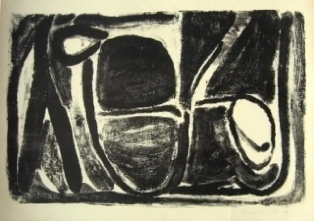 Lithografie Van Velde - MP 37